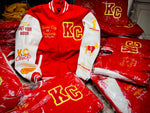 Kansas City Letterman Jacket - Red