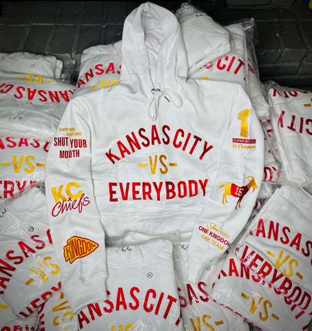 Grind Addict Kansas City Hoodie - White